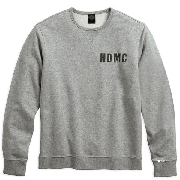 ハーレー純正 新品 プルオーバースウェット グレー Sサイズ