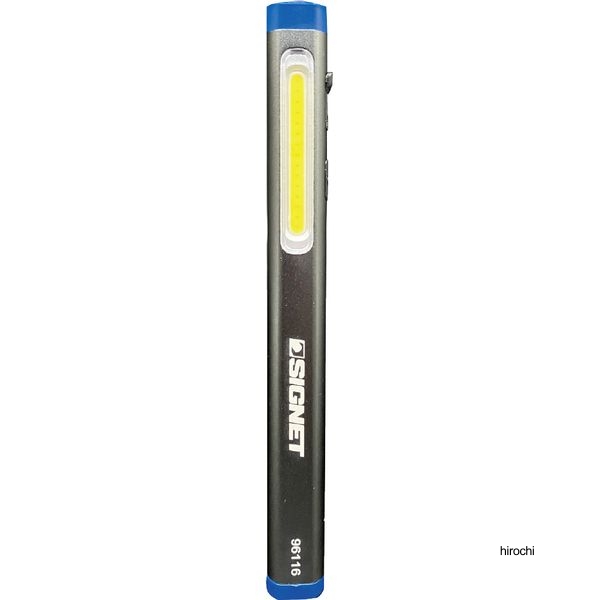 SIGNET 最大300ルーメン 充電式LEDペンライト スリムボディ マグネット、 クリップ付