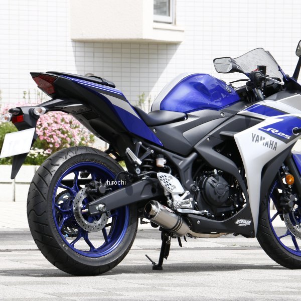 フルエキゾースト SC 2-1 STD 真円φ100-270mm JMCA YZF-R25 チタン素地