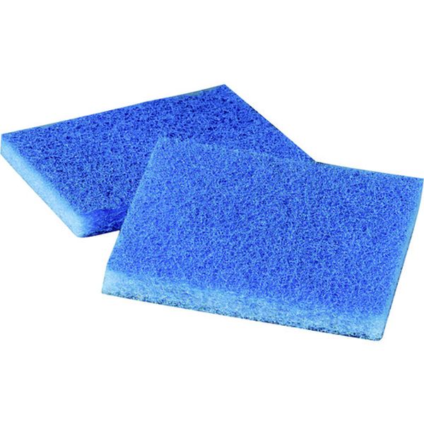 961SOF 303-4330  取り換え用ハンドパッド(ホルダー961用) 水色(ソフトスカウア)