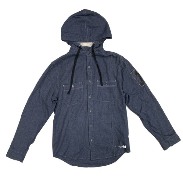 ハーレー純正 新品 パーカー ブルー Sサイズ