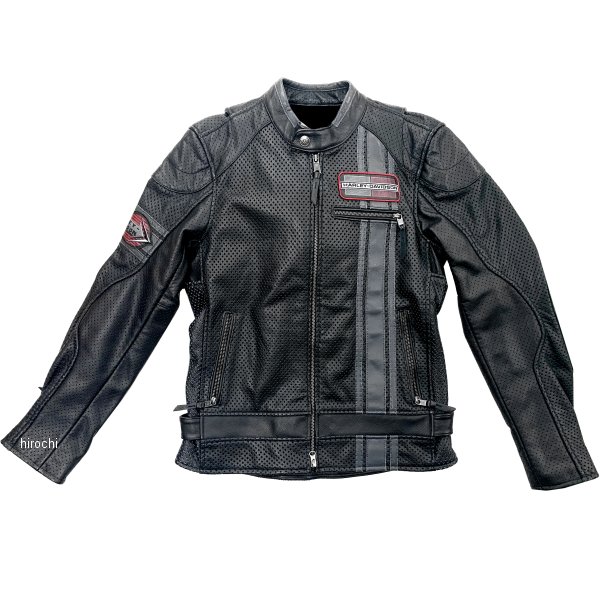 ハーレー純正 新品 レザージャケット クールコアテクノロジー 黒 Sサイズ