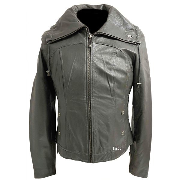 ハーレー純正 新品 バークレザージャケット グレー レディース Mサイズ