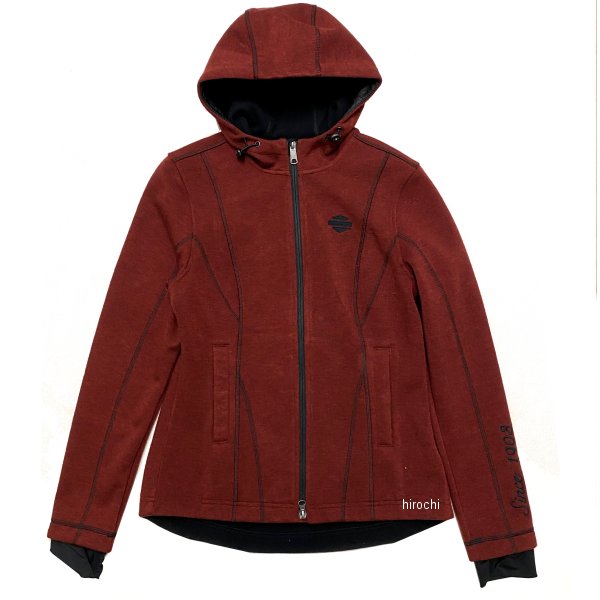 ハーレー純正 新品 ジャケット 防風撥水 セーターニット 赤 レディース XSサイズ