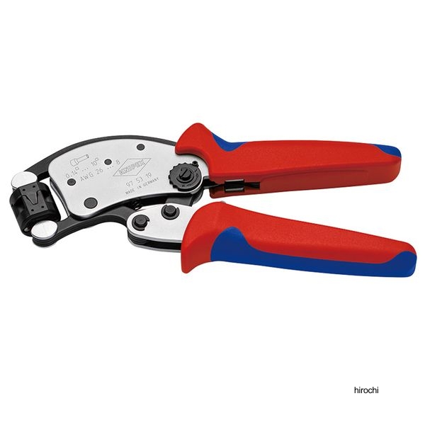 KNIPEX Twistor ツイスターT フェルール用圧着プライヤー コンフォートハンドル