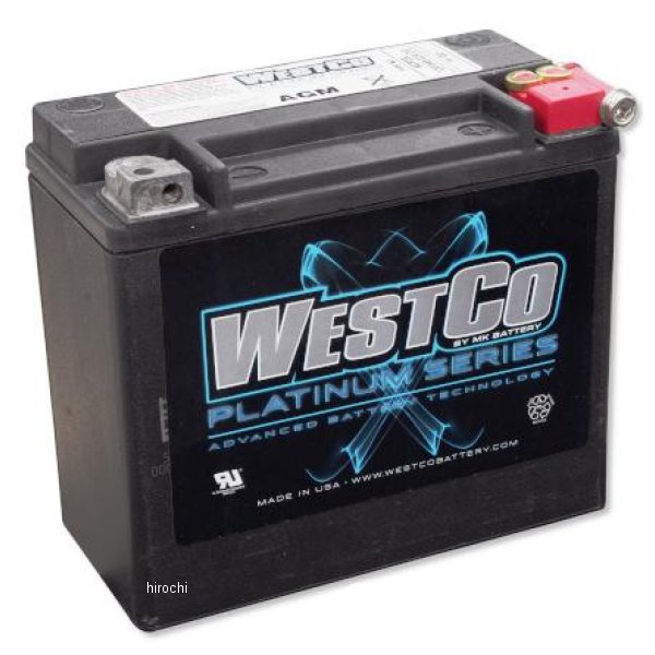 WESTCOバッテリー 97年以降 ダイナ、ソフテイル WCP20L