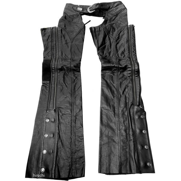 ハーレー純正 新品 レザーチャップス デラックスII レディース 黒 Lサイズ
