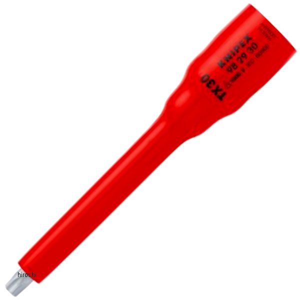 KNIPEX   (3/8SQ) 絶縁ソケットTx30 1000V