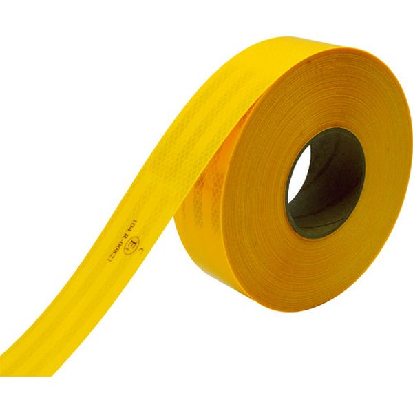 9832153.5  DGコンスピキュイティ反射シート 53.5mmX45.7m 蛍光黄