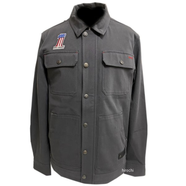 ハーレー純正 新品 カジュアルジャケット グレー Lサイズ