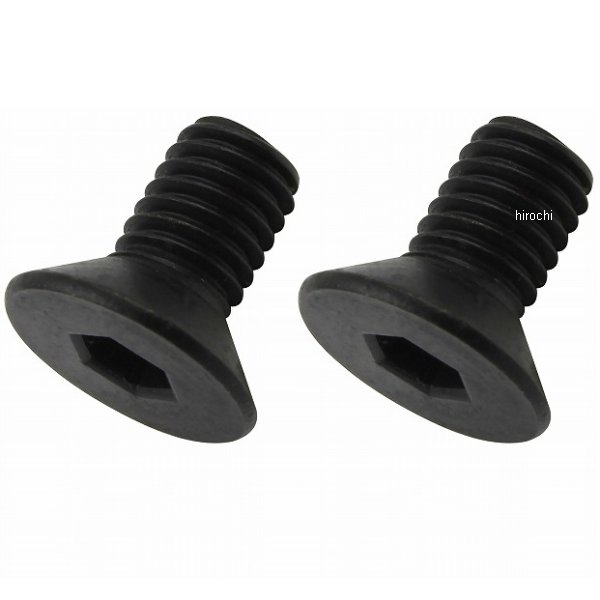 ポッシュ POSH 皿キャップボルト M8 15mm 2本入り 黒