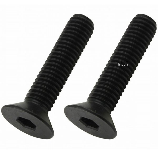 ポッシュ POSH 皿キャップボルト M8 35mm 2本入り 黒