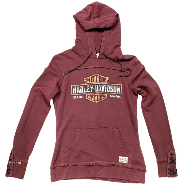 ハーレー純正 新品 プルオーバー ジェニュイン 赤 XSサイズ