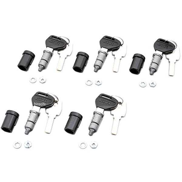 ジビ GIVI SL105 セキュリティキー5本セット