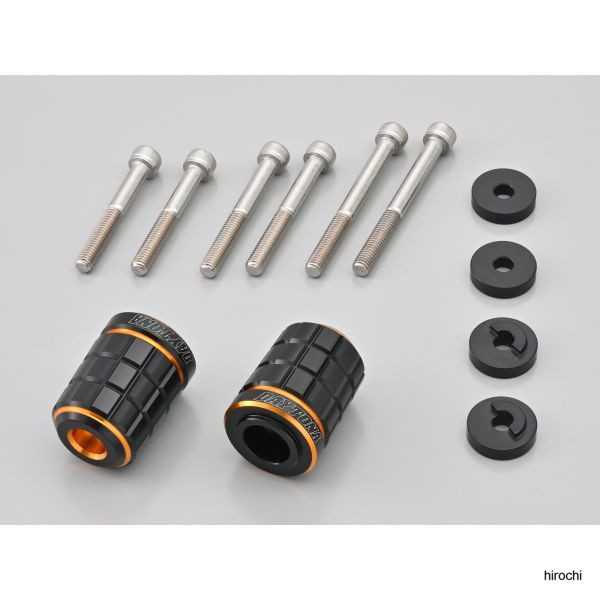 ハンドルバーエンドプラグ BRICK M6 ホンダ ゴールド