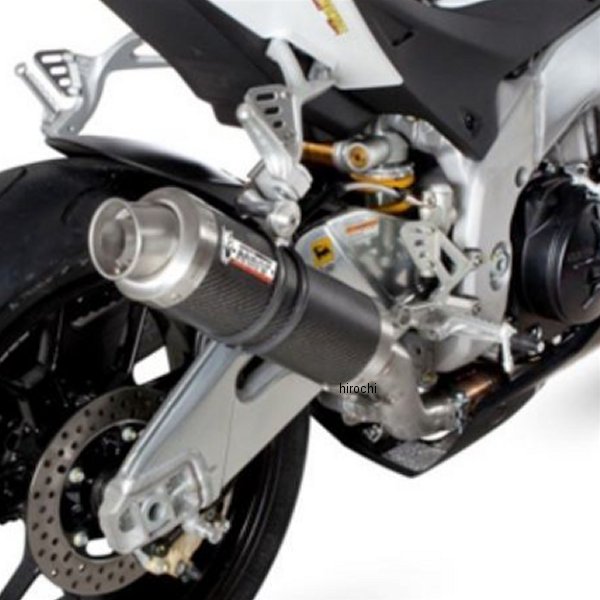 スリップオンマフラー 触媒あり GP 10年-16年 アプリリア TUONO カーボン