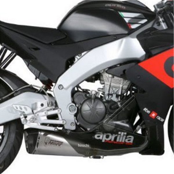スリップオンマフラー 触媒なし 17年-20年 アプリリア RS125 ステンレス