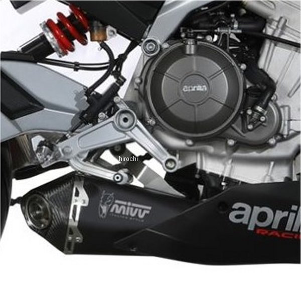 フルエキゾースト DELTA RACE BLACK 触媒なし 21年-22年 Tuono660 ブラックステンレス