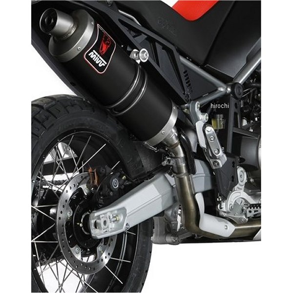 スリップオンマフラー DAKAR BLACK 22年 Tuareg660 ステンレス ブラック