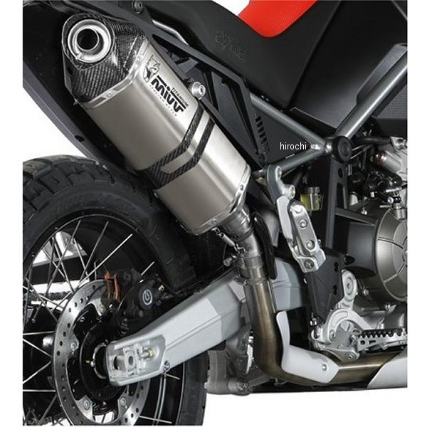 スリップオンマフラー SPEED EDGE 22年 Tuareg660 チタン