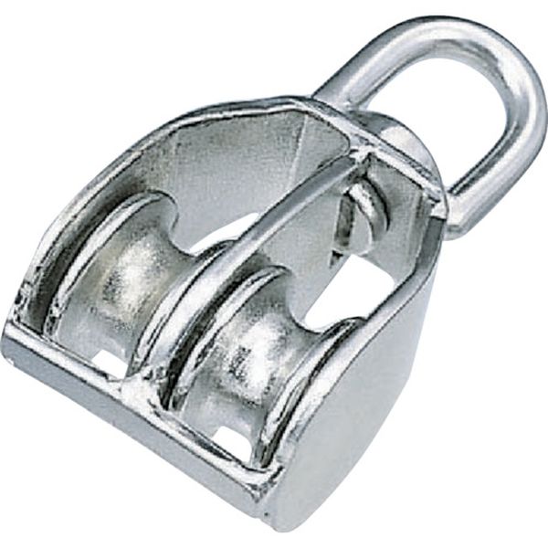 ステンレス 豆ブロック2車 参考使用荷重240kgf