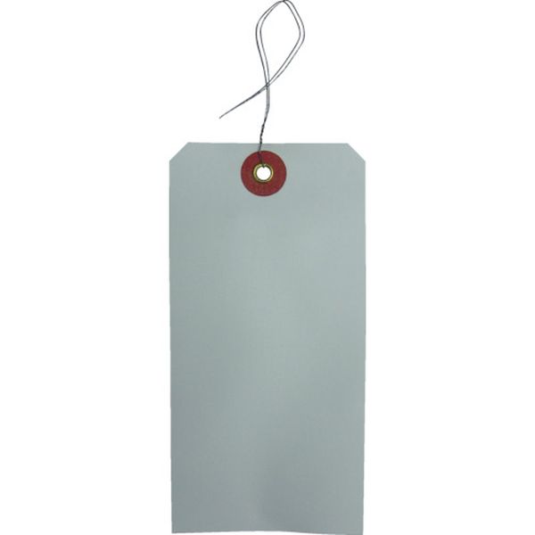 A169 494-8653  荷札 針金付荷札 布 60mmX120mm 6枚