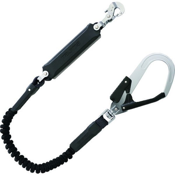 ハーネス用ランヤード 蛇腹 シングルL2