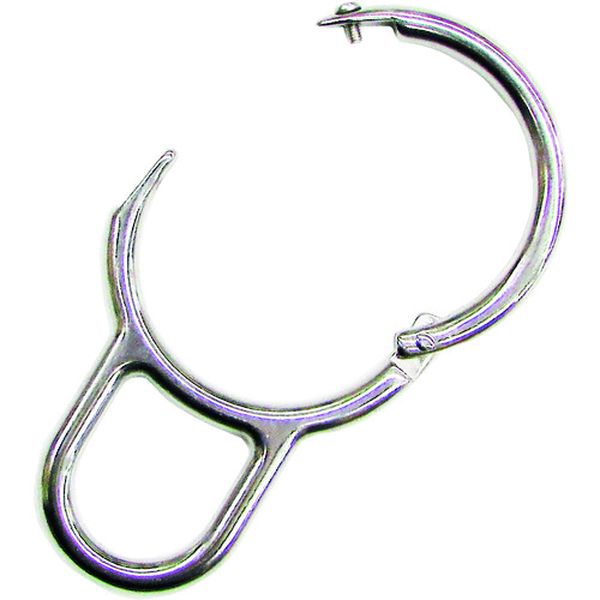 ステンレス パイプキャッチ 線径9mm 内径120mm