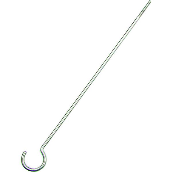 ステンレス ネジ付ロングSカン 線径4mm 全長750mm