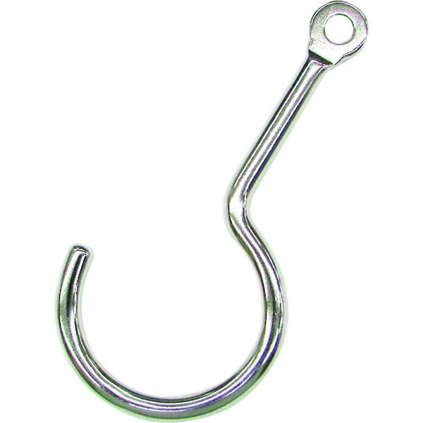 ステンレス Sフック(フックタイプ) 線径6mm 長さ107mm