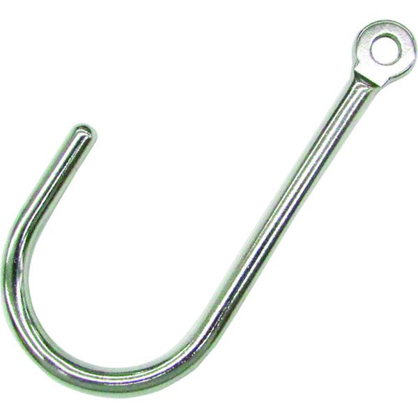 ステンレス Sフック(フックタイプ) 線径6mm 長さ107mm