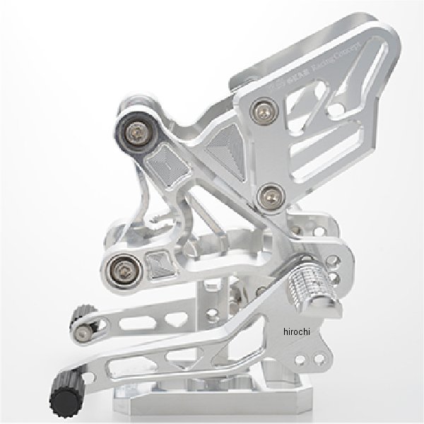 アールズギア r's gear レーシングコンセプト ライディングステップ ZX-25R クリアシルバー