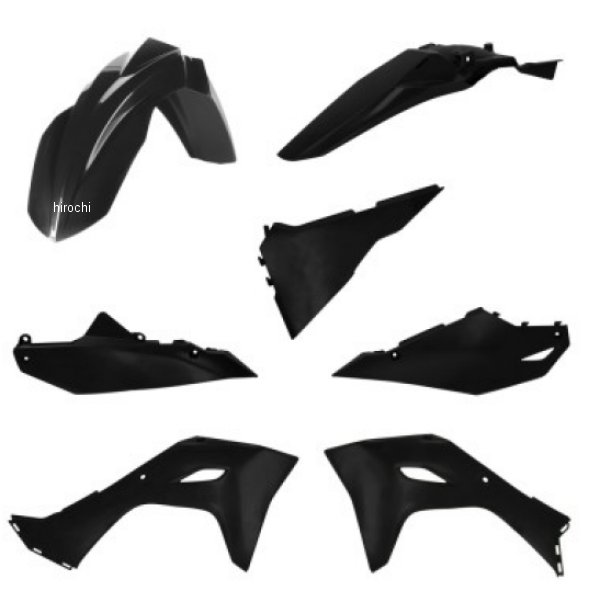 Acerbis 24年 カワサキ KX450 プラスチックキット ブラック