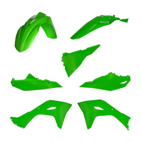 Acerbis 24年 カワサキ KX450 プラスチックキット グリーン