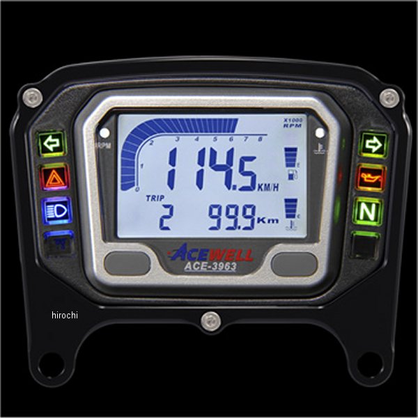 メーターステー Aタイプ ACEWELL ACE-3963用 黒