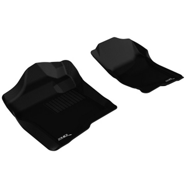 3D MAXpider フロアマット 07年-13年 シボレー シルバラード 黒