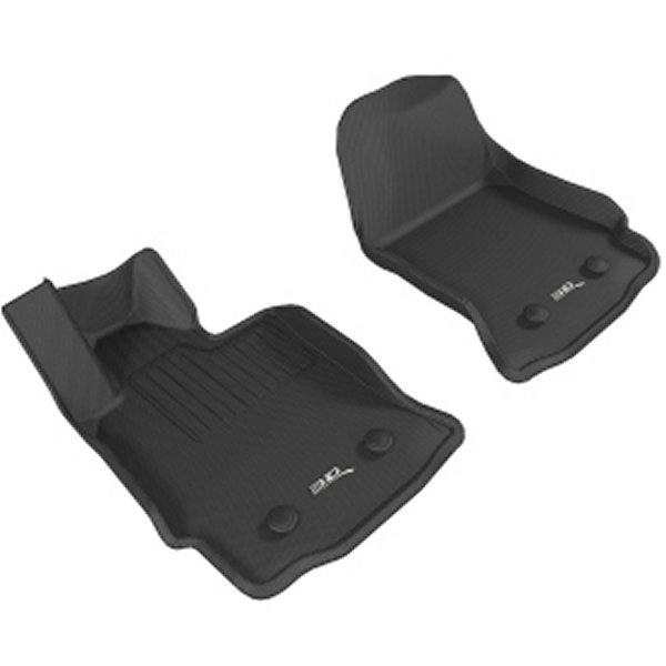 3D MAXpider フロアマット 15年-19年 シボレー コルベット 黒