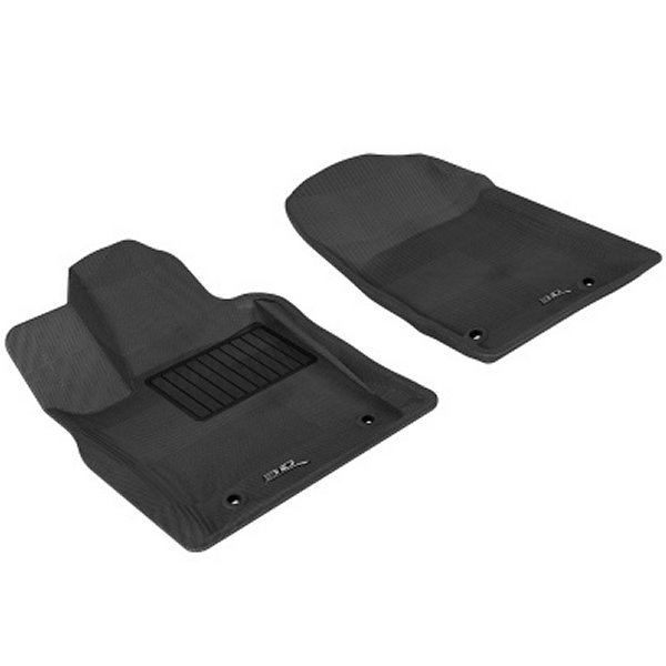 3D MAXpider フロアマット 13年-20年 ダッジ デュランゴ 黒