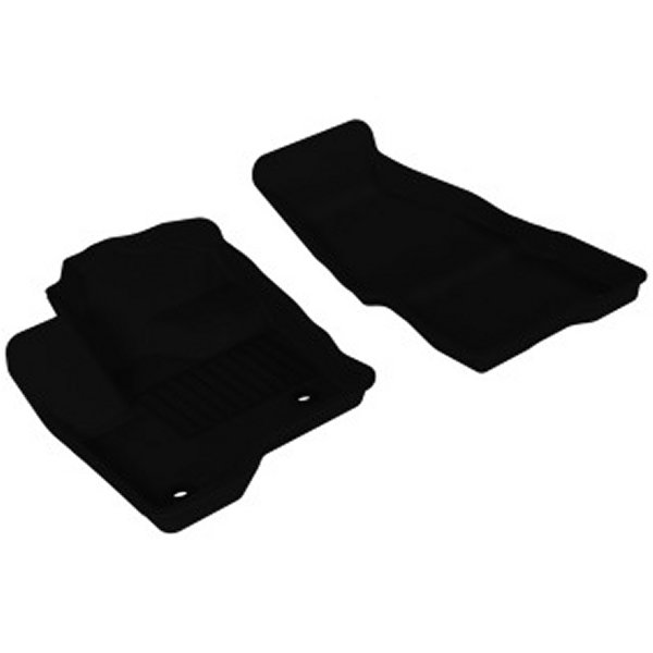 3D MAXpider フロアマット 09年-19年 フォード フレックス 黒