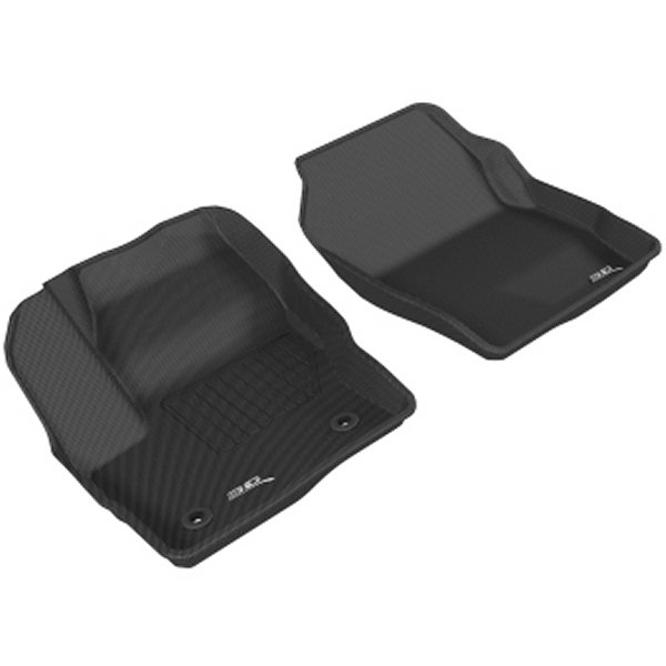 3D MAXpider 15年-19年 フォード Escape Kagu 1st Row フロアマット ブラック