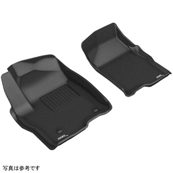 3D MAXpider 22年-24年 フォード Maverick Gasoline Kagu R1 Floormatブラック