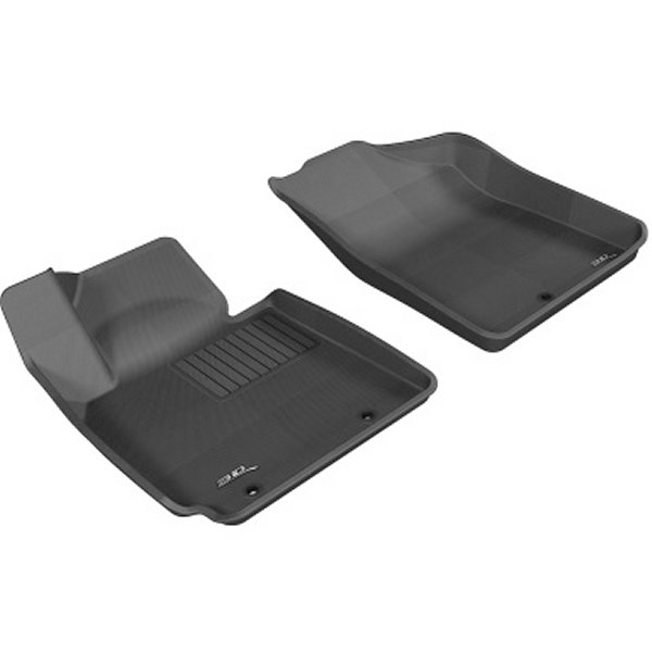 3D MAXpider 12年-17年 ヒュンダイ Veloster Kagu 1st Row フロアマット ブラック