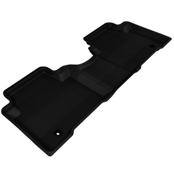 3D MAXpider 13年-19年 ヒュンダイ Santa Fe/Santa Fe Xl Kagu 2nd Row フロアマット ブラック