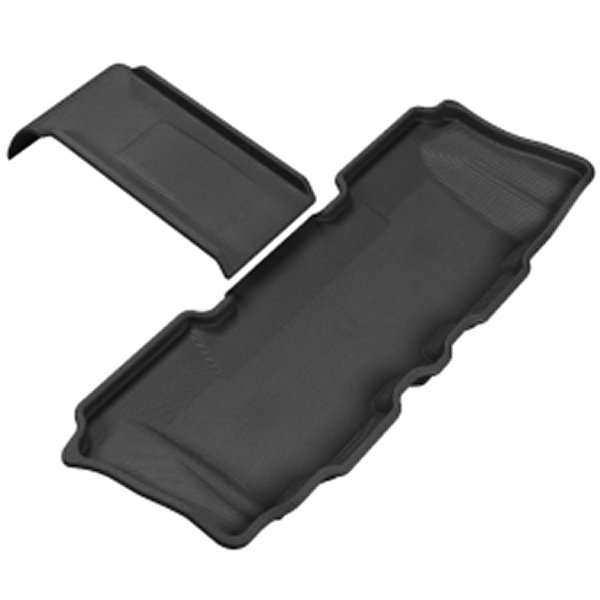 3D MAXpider 13年-19年 ヒュンダイ Santa Fe/Santa Fe Xl Kagu 3rd Row フロアマット ブラック