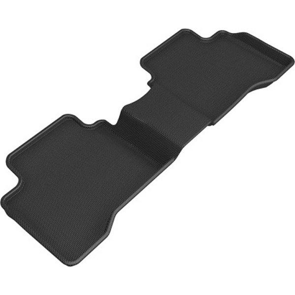 3D MAXpider 21年-22年 ヒュンダイ Elantra Hybrid Kagu 2nd Row フロアマット ブラック (3Pcs)