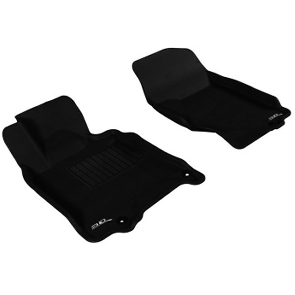 3D MAXpider 07年-15年 Infiniti Q40/Q60/G35/37 Kagu 1st Row フロアマット ブラック