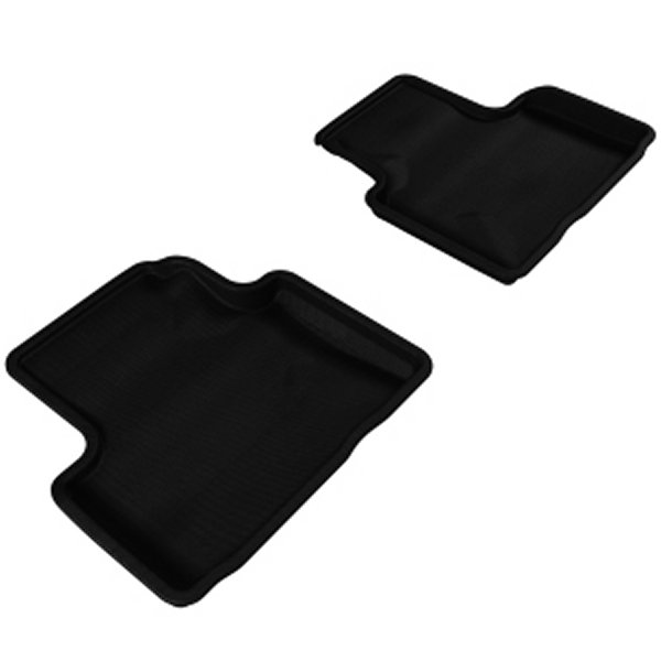 3D MAXpider 07年-15年 Infiniti Q40/G35/37 Kagu 2nd Row フロアマット ブラック