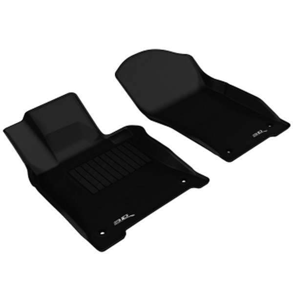 3D MAXpider 14年-17年 Infiniti Q50 Kagu 1st Row フロアマット ブラック