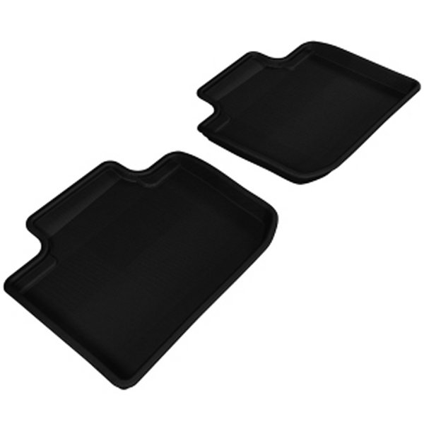 3D MAXpider 14年-20年 Lexus IS Kagu 2nd Row フロアマット ブラック