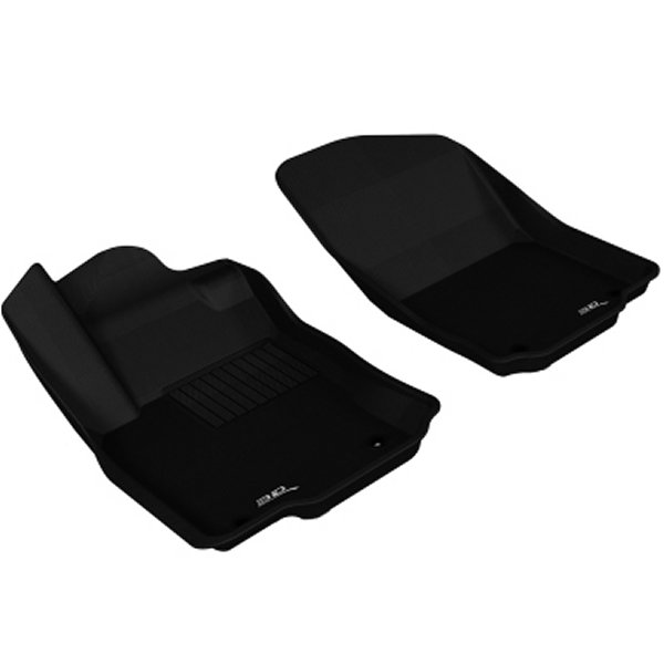 3D MAXpider 12年-18年 メルセデスベンツ GLE-Class/GLS-Class/ML-Class Kagu 1st Row フロアマット ブラック